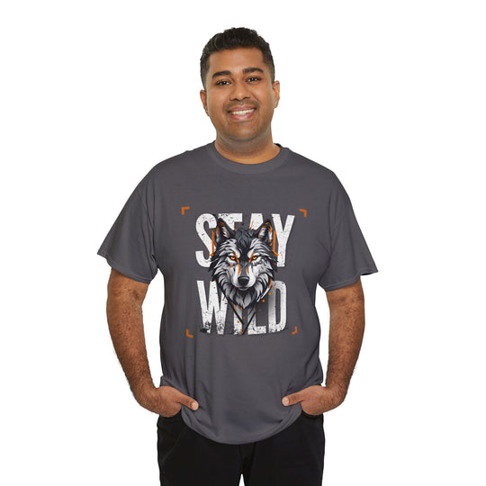 Wolf in the Shadows T-shirt - Stay Wild