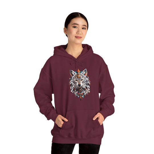 Ancient Spirit Wolf Hoodie - Tribal Tales