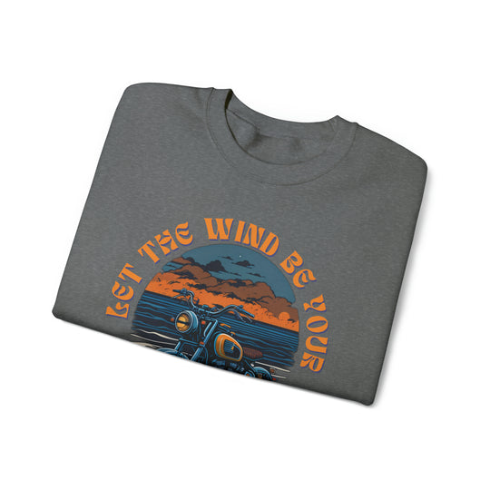 Let Wind Be Your Guide Unisex Sweatshirt - Wave Fusions