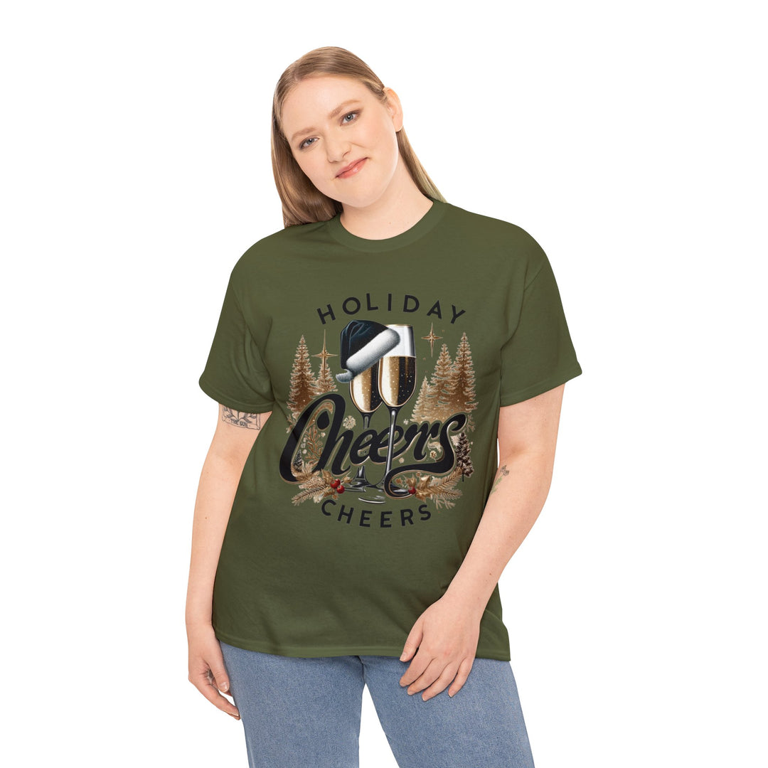 Holiday Cheers Unisex T Shirt - Wave Fusions