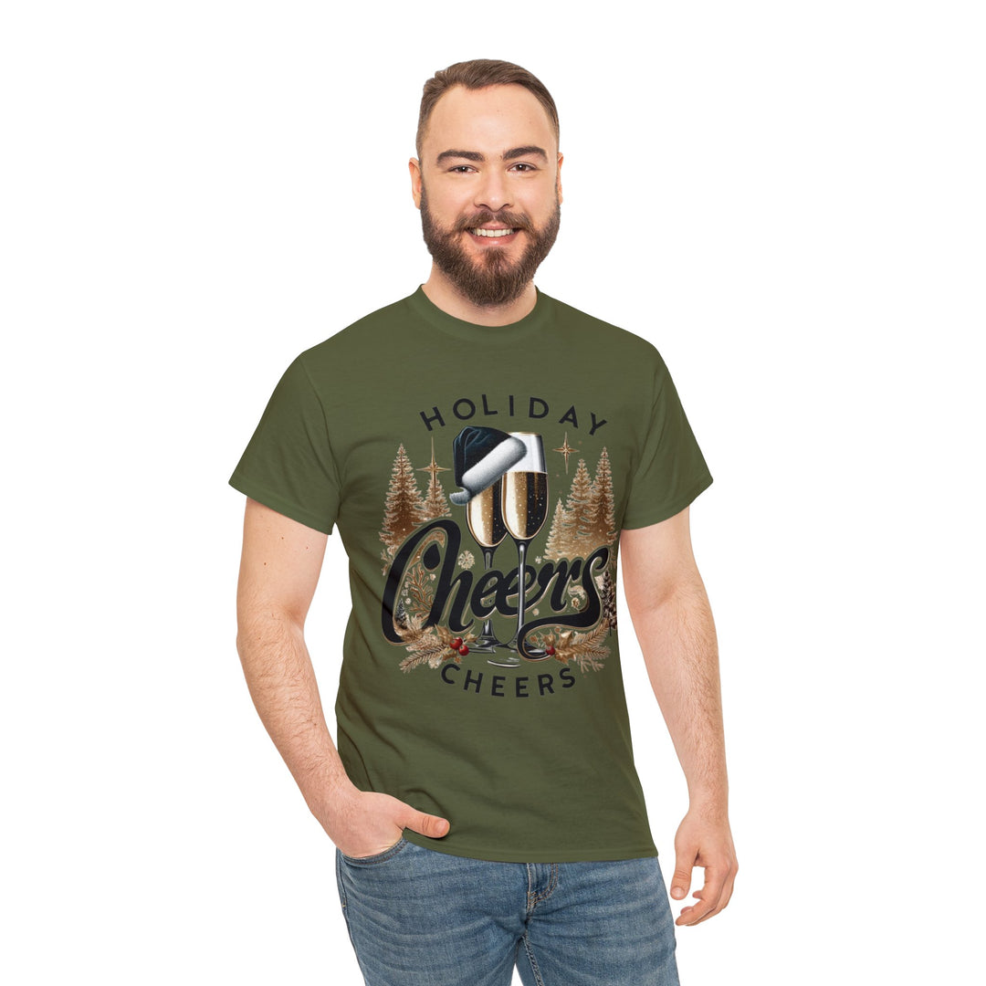 Holiday Cheers Unisex T Shirt - Wave Fusions