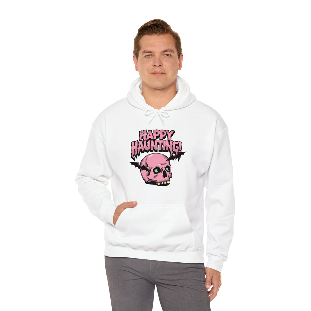 Happy Haunting Unisex Hoodie - Wave Fusions