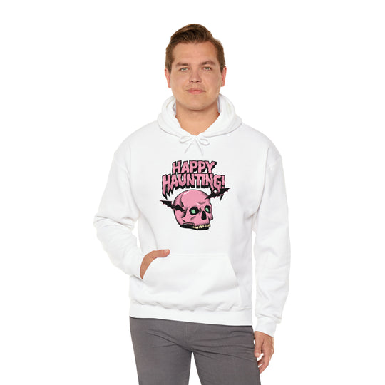 Happy Haunting Unisex Hoodie - Wave Fusions