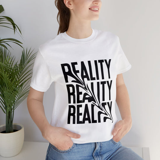 Reality Unisex Jersey Short Sleeve Tee - Wave Fusions