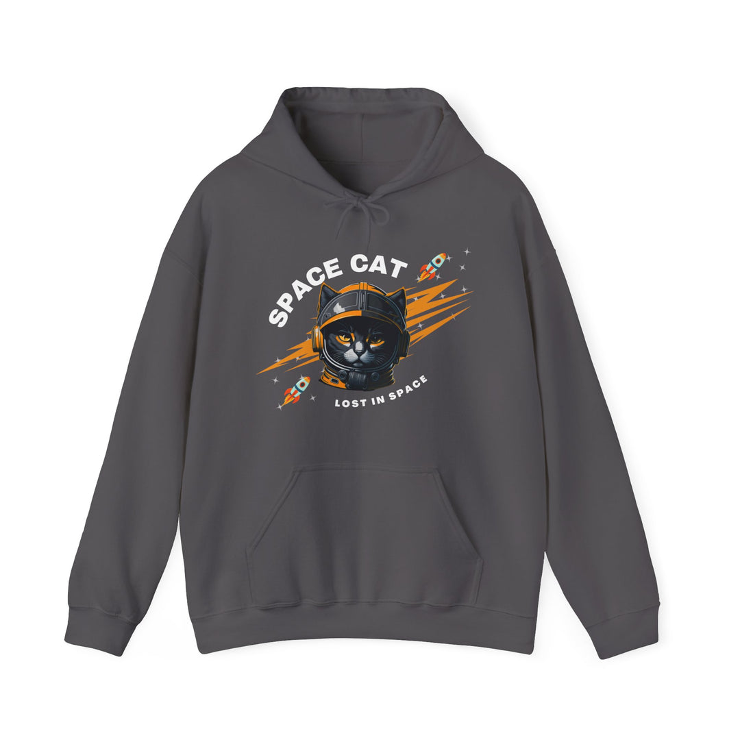 Space Cat Astronaut Hoodie - Lost In Space