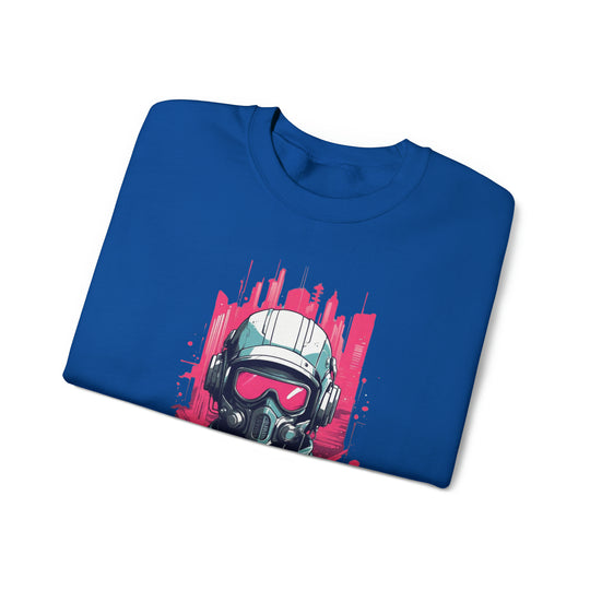 Gas Mask Astronaut Unisex Sweatshirt - Wave Fusions