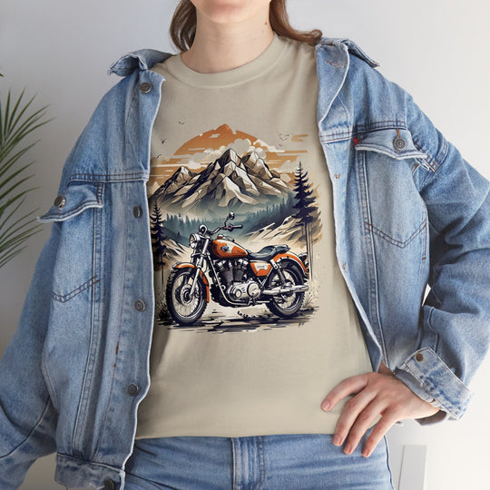 Highland Motorbike Unisex T Shirt - Wave Fusions