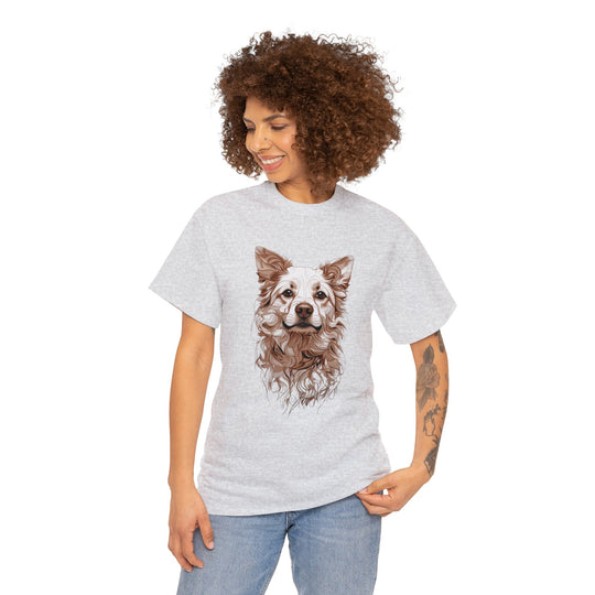 Furry Friend Dog T-shirt - Lifelike Pup