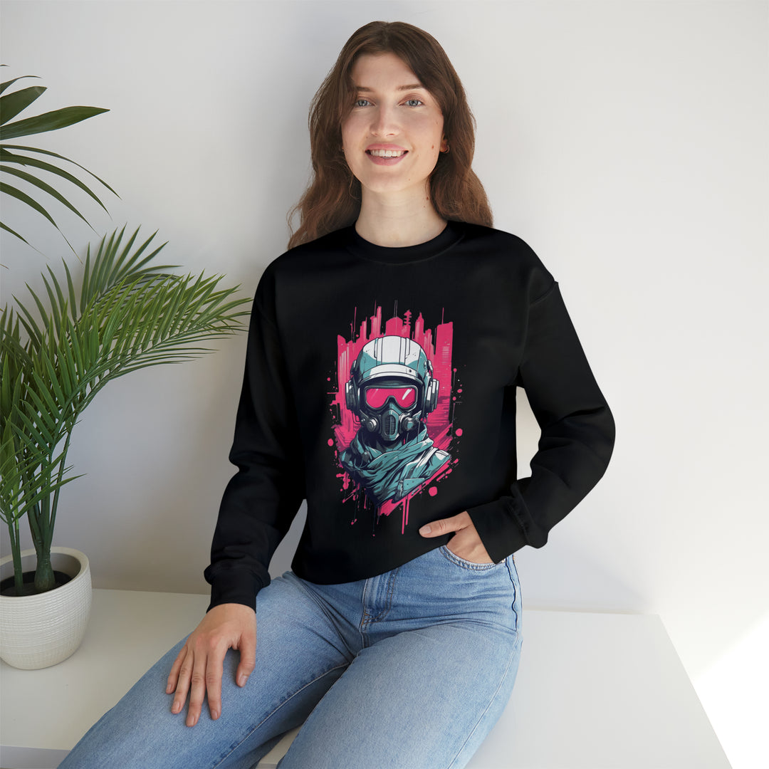 Gas Mask Astronaut Unisex Sweatshirt - Wave Fusions