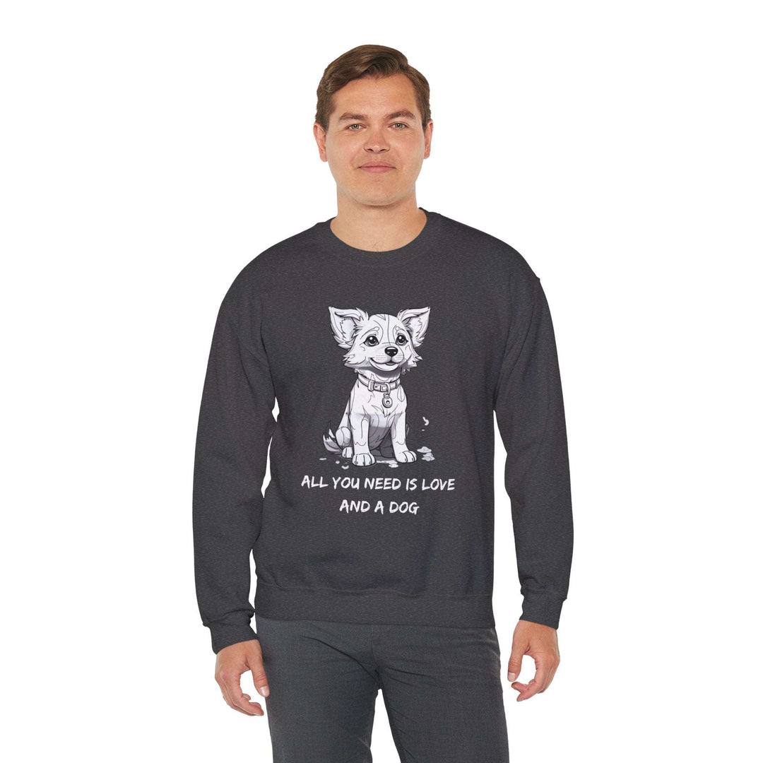 All You Need Is Love And A Dog Adorable Doggo Sweatshirt