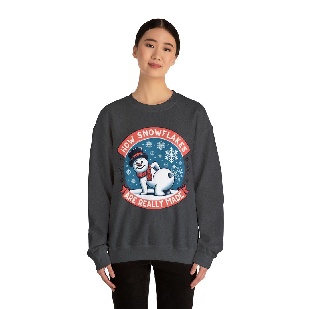 This Is How Snowflakes Are made! Unisex Sweatshirt - Wave Fusions