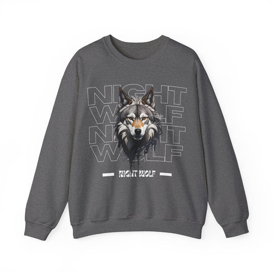 Lone Night Wolf Sweatshirt - After Dark Style