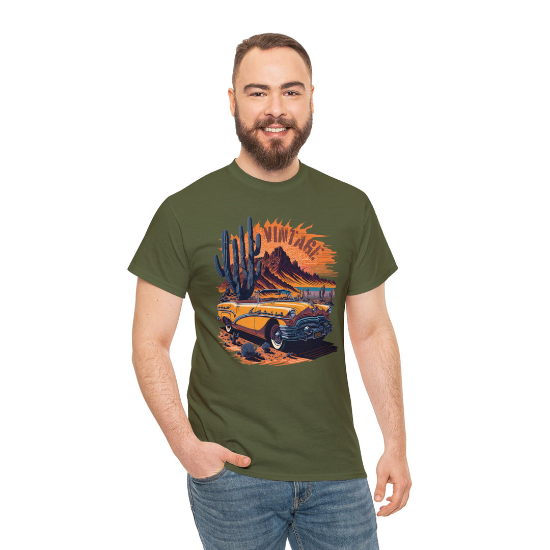 Vintage Desert Ride T-shirt - Vintage City Fashion