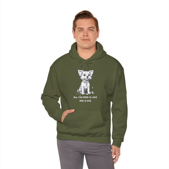 All You Need Is Love And A Dog Adorable Doggo Hoodie