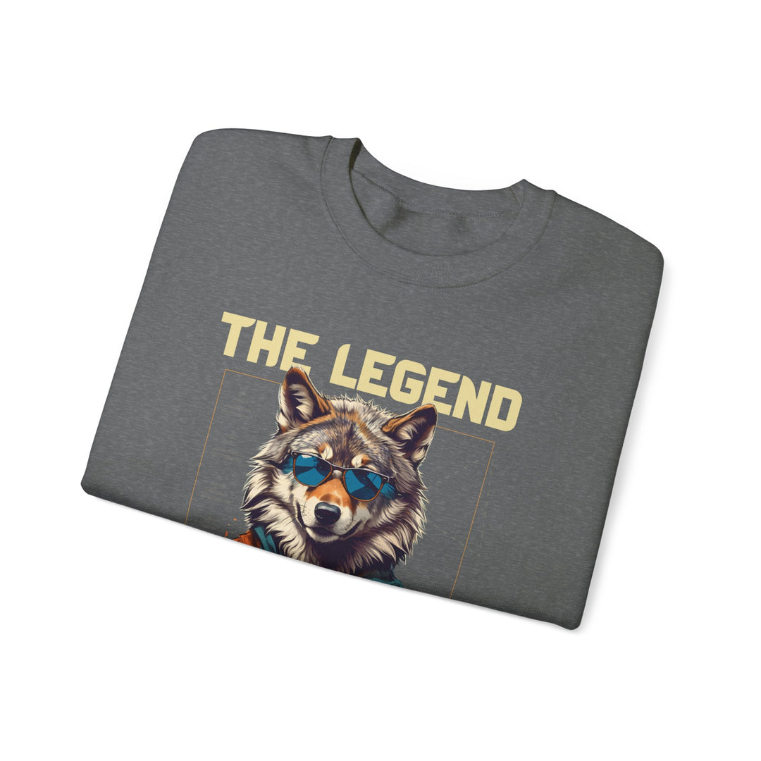 The Legend Wolf Sweatshirt - Wolf in Shades