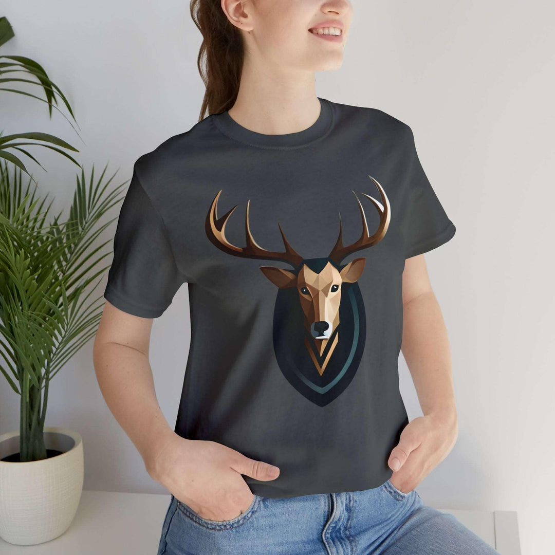 Deer with Long Horns T-Shirt