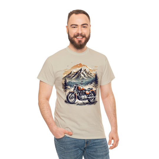 Highland Motorbike Unisex T Shirt - Wave Fusions