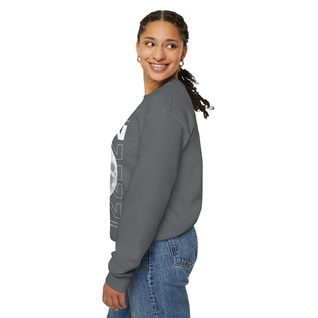 Full Moon Wolf Whisper Sweatshirt - Guiding Light of the Night