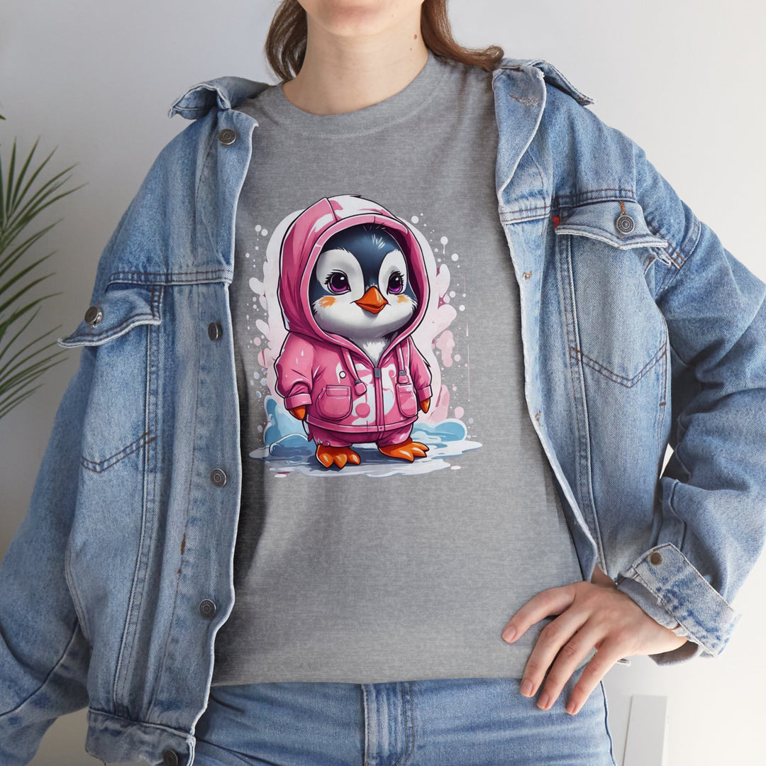 Penguin Unisex Heavy Cotton Tee - Wave Fusions