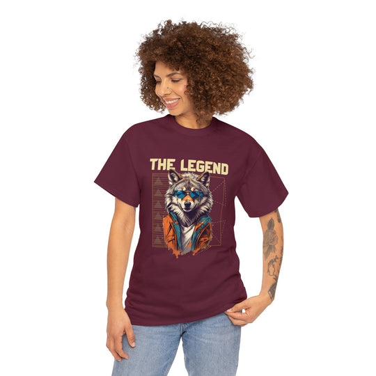 The Legend Wolf T-Shirt - Wolf in Shades