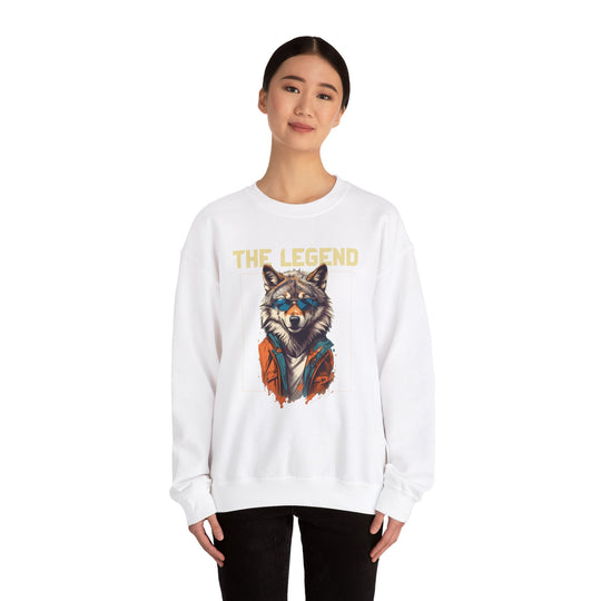 The Legend Wolf Sweatshirt - Wolf in Shades