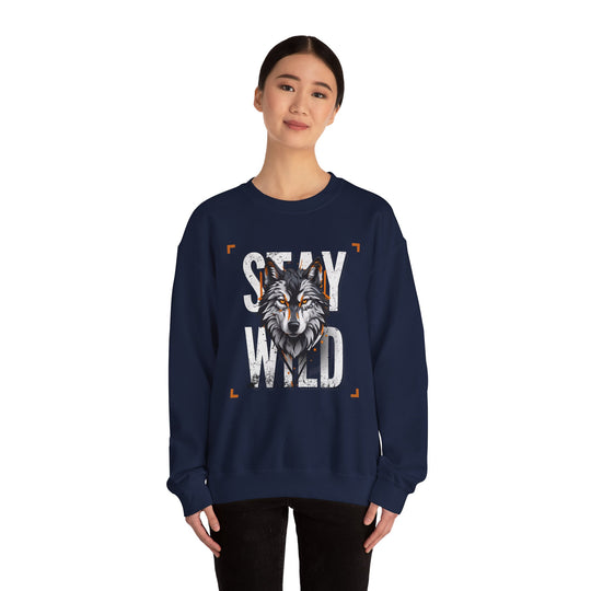 Wolf in the Shadows Sweatshirt - Stay Wild