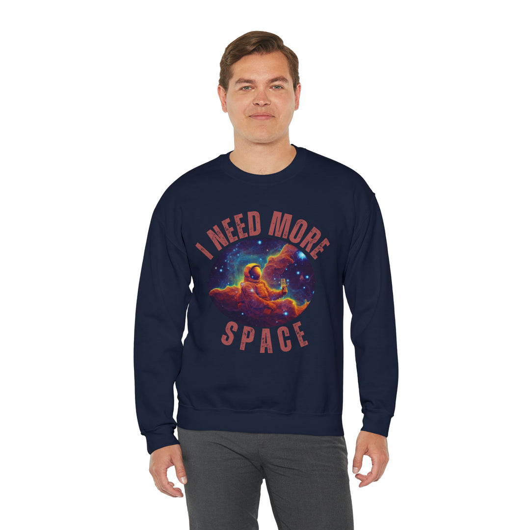 I Need More Space Unisex Sweatshirt - Wave Fusions