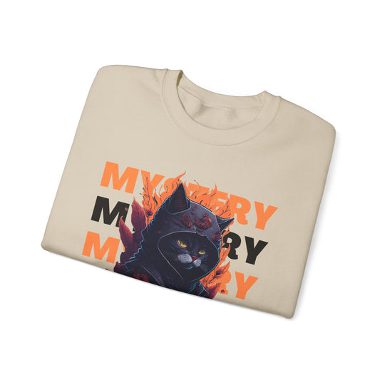 Cat Knight Armor Mystery Cat Sweatshirt