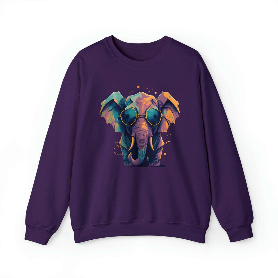 Cool Elephant Crewneck Sweatshirt