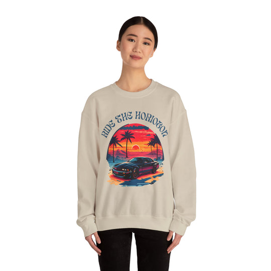 Ride the Horizon Sweatshirt - Vintage City Fashion