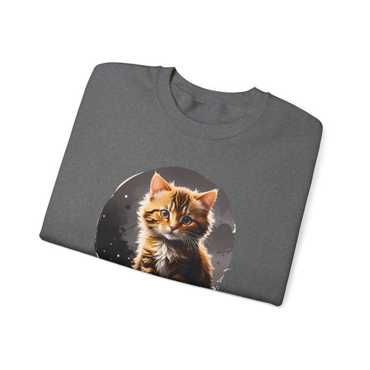 Lunar Kitten Sweatshirt - Moonglow Cat