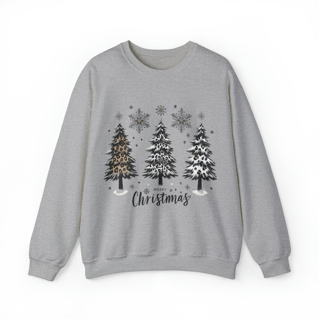 Snow Merry Christmas tree Unisex Sweatshirt - Wave Fusions