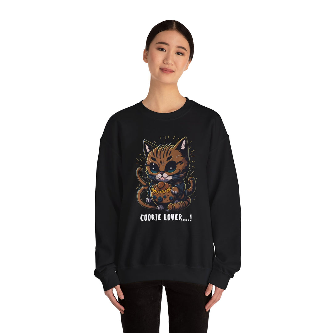 Cookie Lover Cat Sweatshirt - Sugary Paws