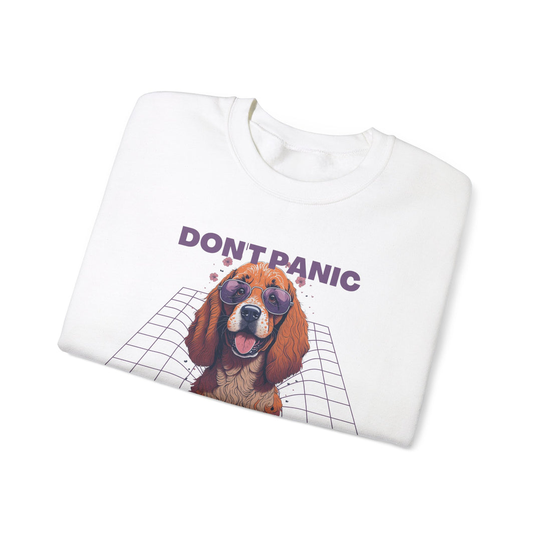 Don't Panic Just Follow The Flow Dog Sweatshirt - Chill Wear