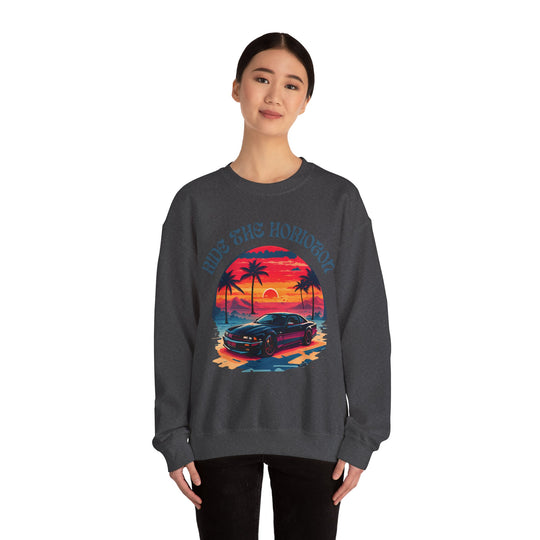 Ride the Horizon Sweatshirt - Vintage City Fashion