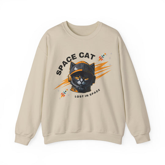 Space Cat Astronaut Sweatshirt - Lost In Space