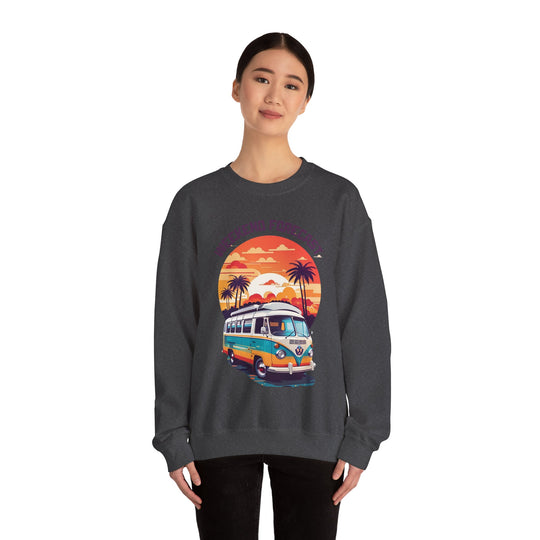 Weekend Forecast Van Life Sweatshirt - Weekend Forecast Sunset Edition