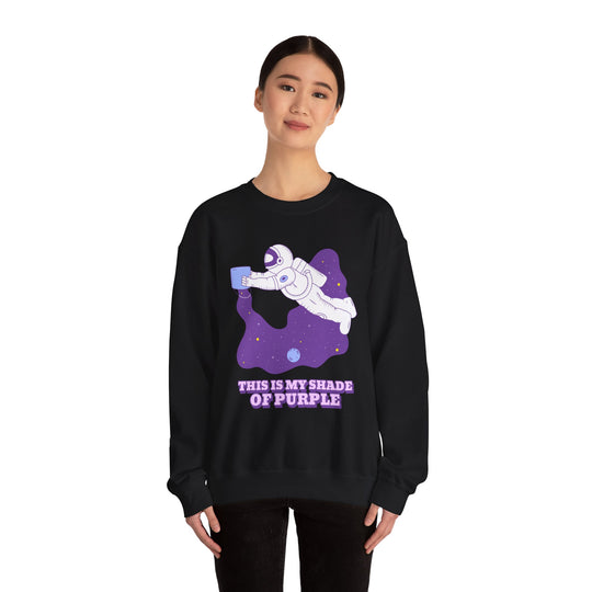 My Shade Of Purple Unisex Sweatshirt - Wave Fusions