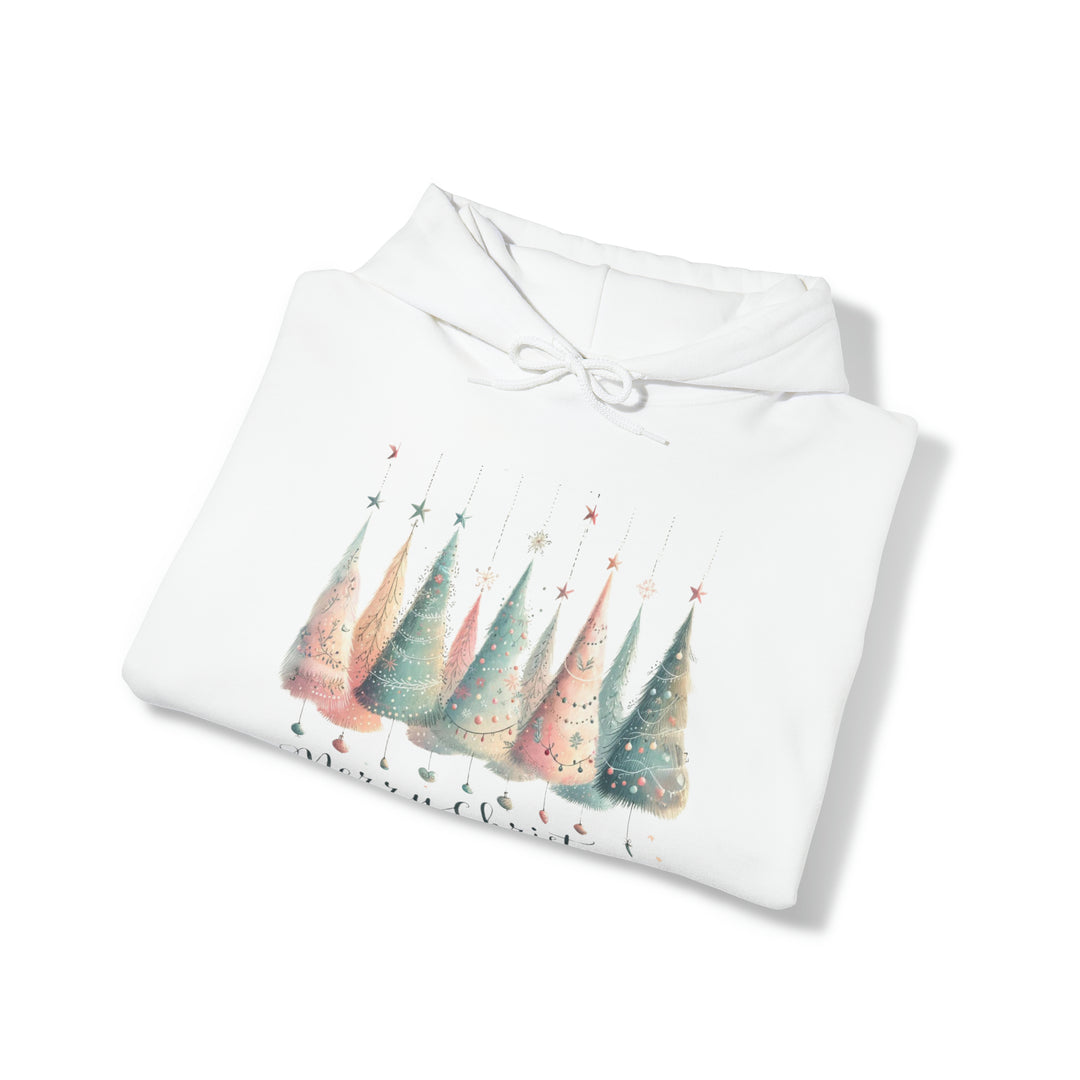 Whimsical Winter Wonderland Unisex Hoodie - Wave Fusions