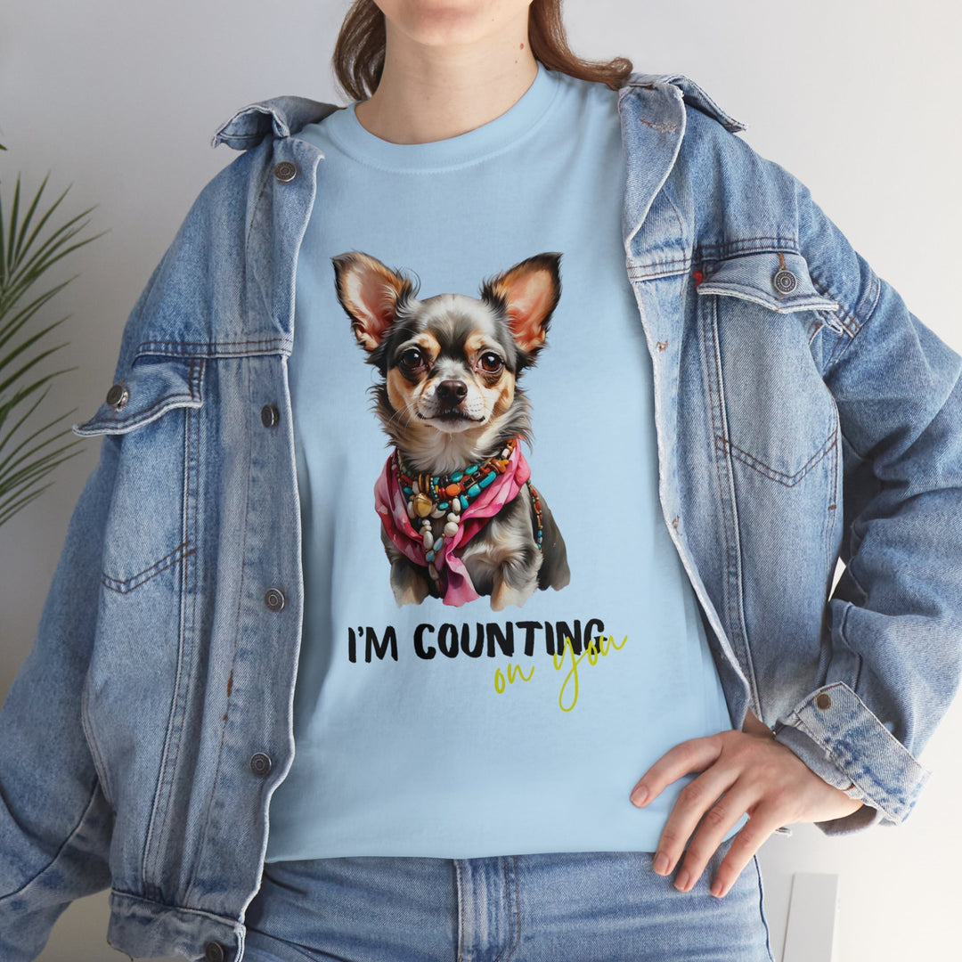 Stylish Sidekick T-Shirt - I'M COUNTING ON YOU