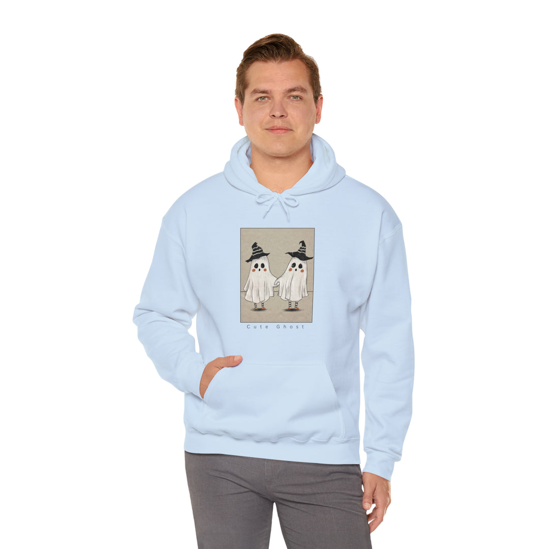 Cute Ghost Unisex Hoodie - Wave Fusions