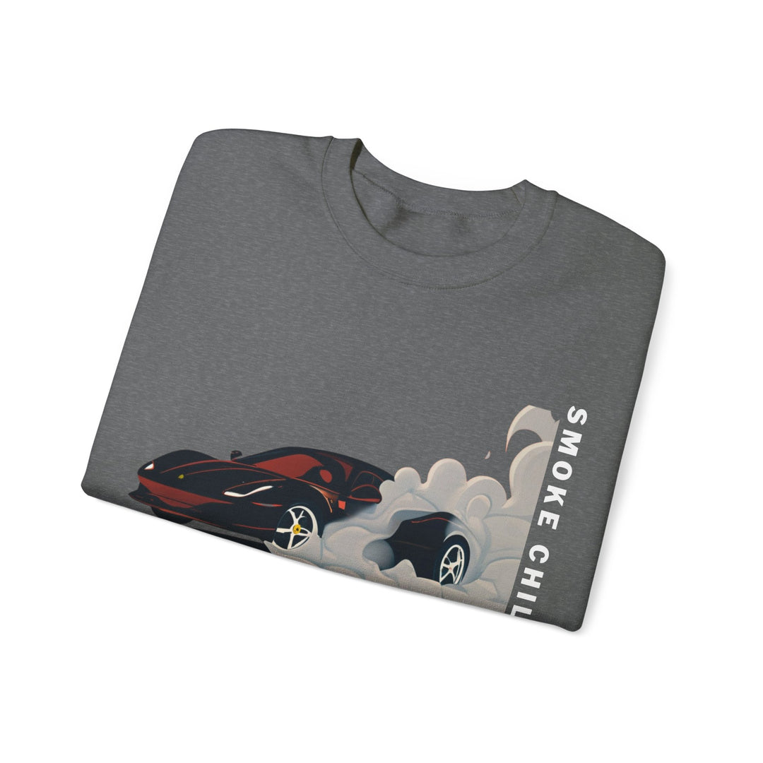 Smoke Chills Sports Car Sweatshirt - Modern Car Edition