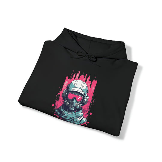 Gas Mask Astronaut Unisex Hoodie - Wave Fusions