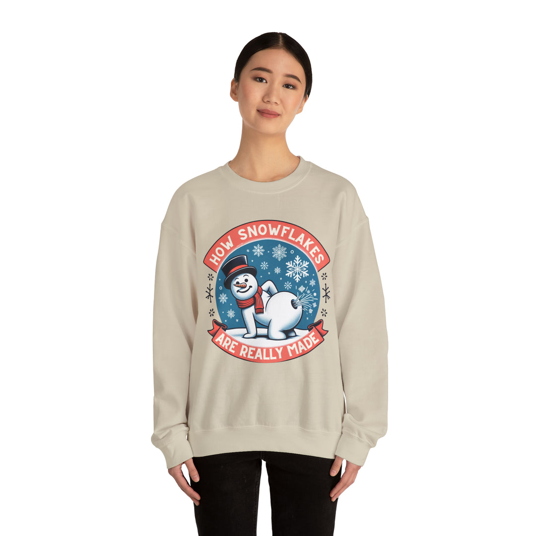 This Is How Snowflakes Are made! Unisex Sweatshirt - Wave Fusions