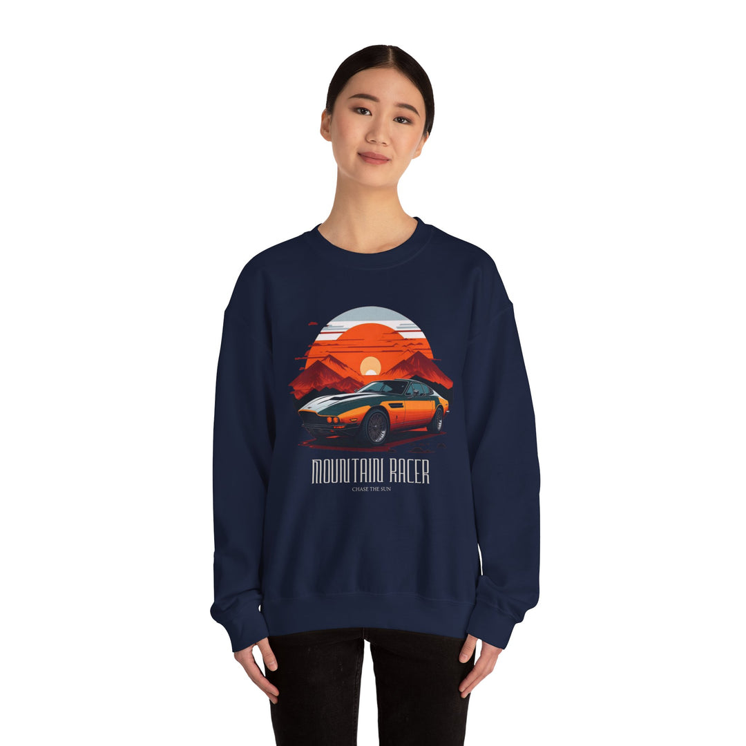 Mountain Racer Sweatshirt - Vintage City Fashion