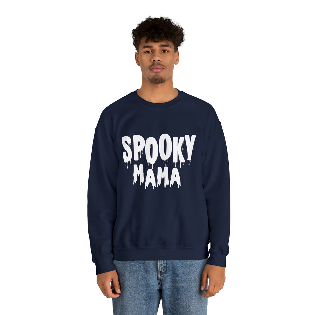 Spooky Mama Unisex Heavy Blend™ Crewneck Sweatshirt - Wave Fusions