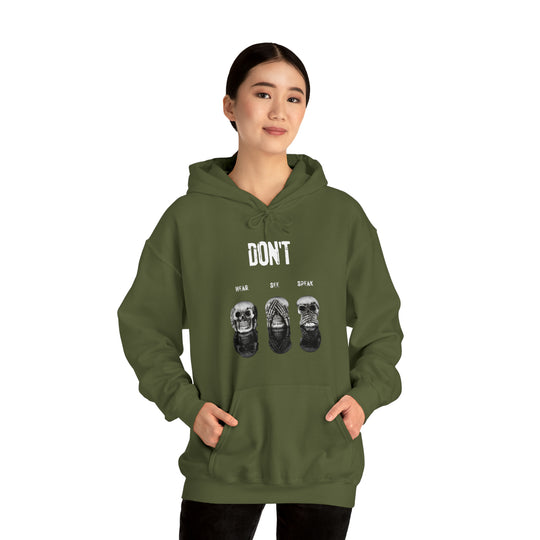 Don't Unisex Hoodie - Wave Fusions