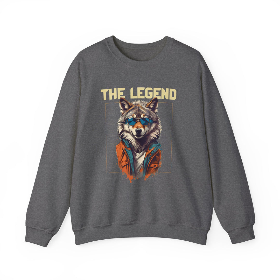 The Legend Wolf Sweatshirt - Wolf in Shades