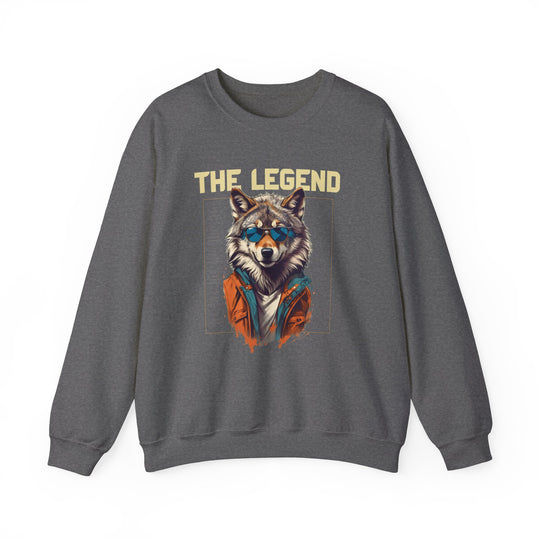 The Legend Wolf Sweatshirt - Wolf in Shades