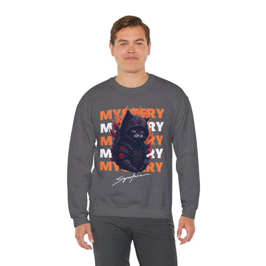 Cat Knight Armor Mystery Cat Sweatshirt